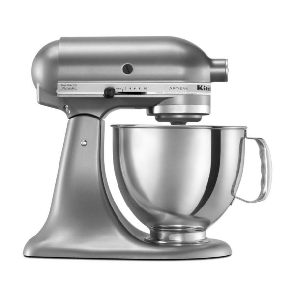 KitchenAid KSM150PSCU Artisan Series 5-Qt. Stand Mixer with Pouring Shield - Contour Silver