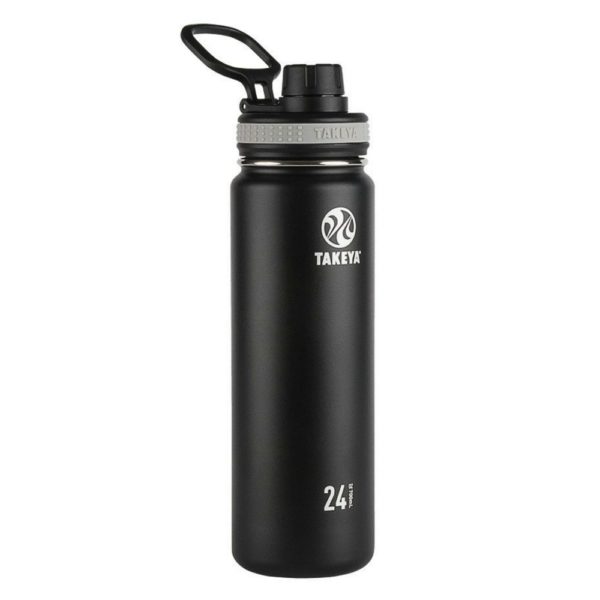 Takeya Originals Vacuum-Insulated Stainless-Steel Water Bottle, 24oz