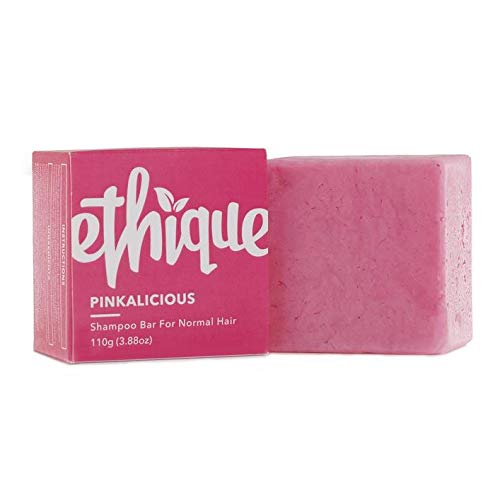 Ethique Eco-Friendly Shampoo Bar for Normal Hair with Grapefruit & Vanilla Scent Pinkalicious 3.88 oz