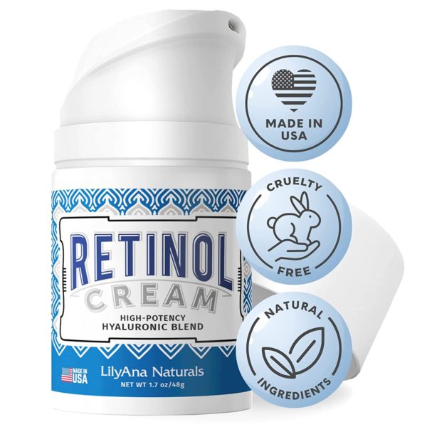 LilyAna Naturals Retinol Clean Vegan Cruelty-free Anti Aging Cream - 1.7 oz