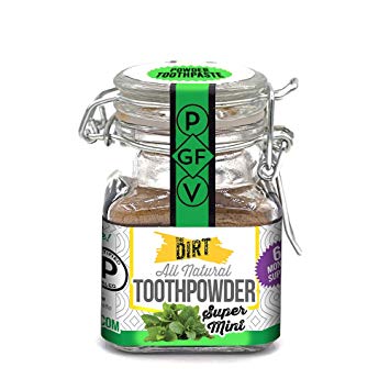The Dirt All Natural Toothpowder Super Mint - 51 Gram