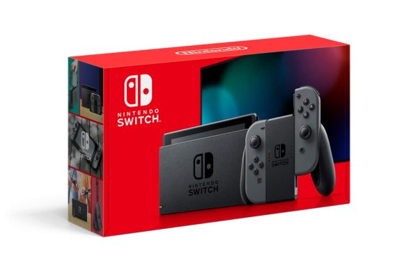 Nintendo Switch with Gray Joy‑Con