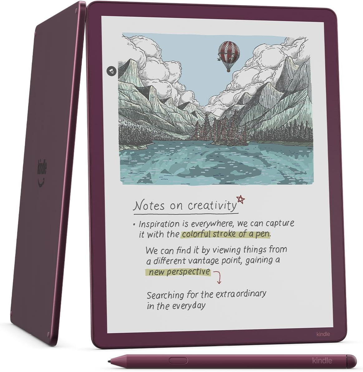 Amazon Kindle Scribe Colorsoft 64GB with Premium Pen and 3 Months Free Kindle Unlimited